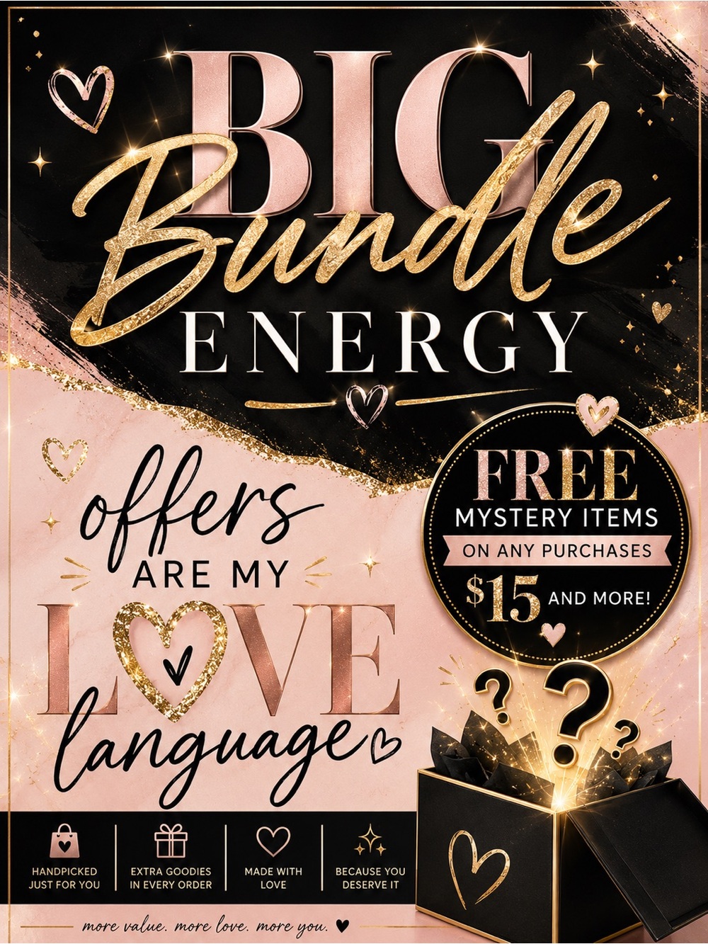 Big Bundle Energy-Like Something, Throw a ❤️ & Make an Offer!